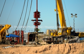 Conquest Completion Services coil tube operation May 30, 2018, in Reeves County, Texas. CREDIT: TheOilfieldPhotographer.com